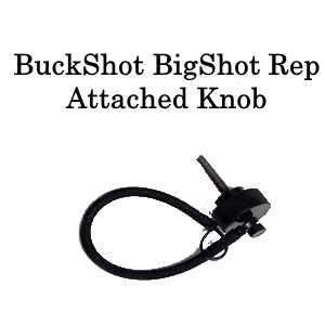 BuckShot BigShot Single Attached Knob